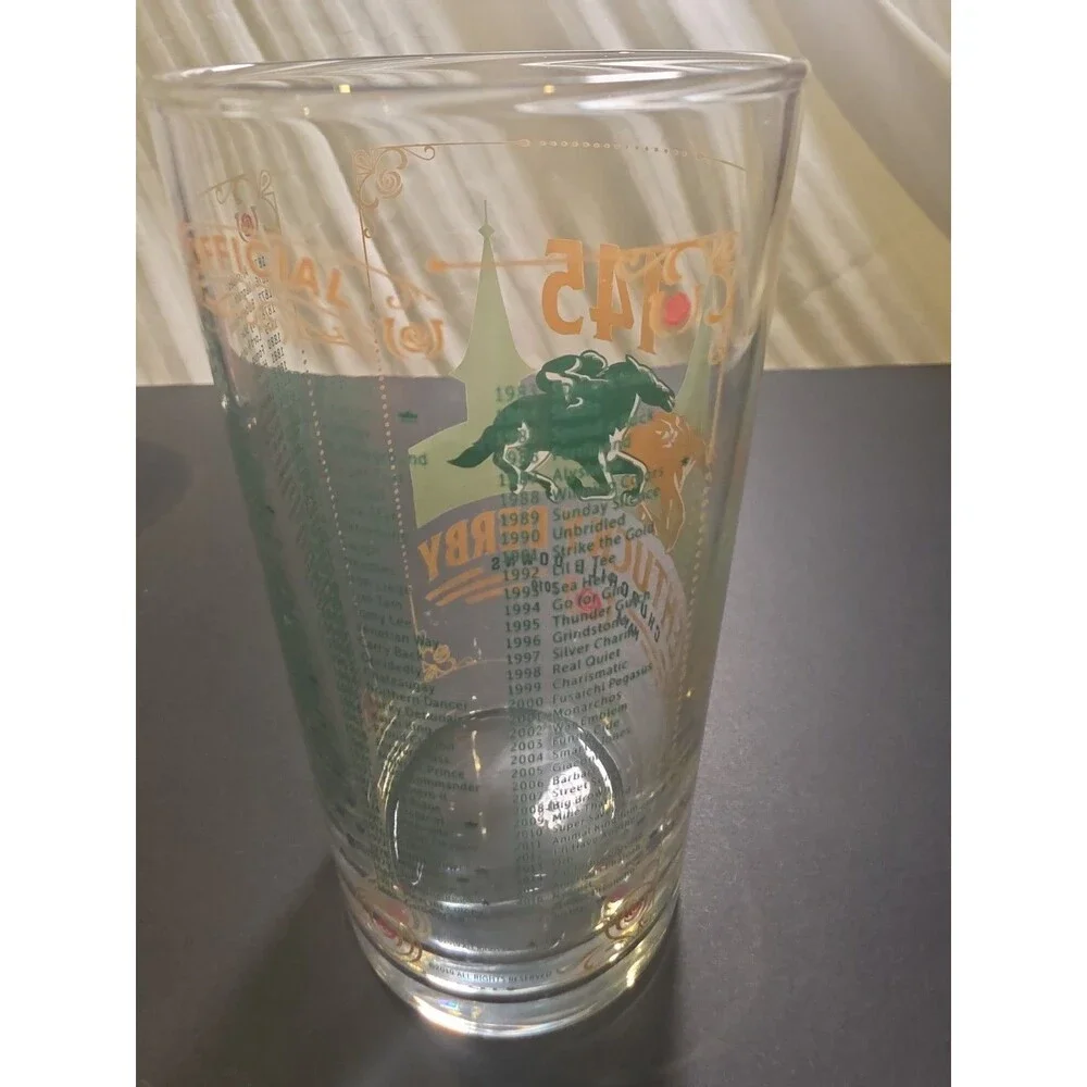 Kentucky Derby 2019 145th Running Mint Julep Glass Churchill Downs Horse Racing